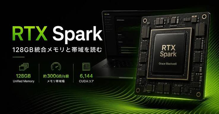 NVIDIA RTX Spark идва през октомври с до 128 GB памет